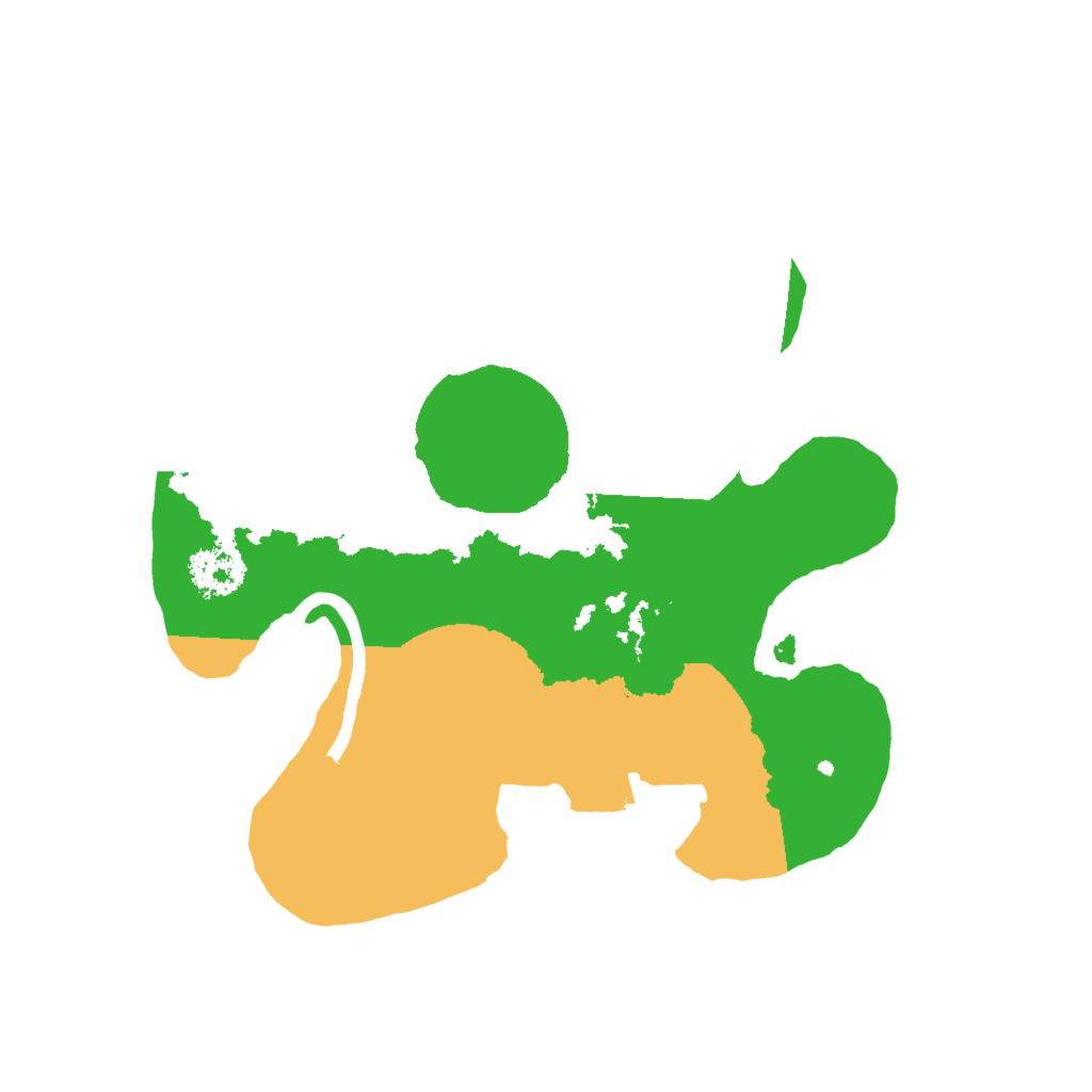 Biome Rust Map: Procedural Map, Size: 2000, Seed: 5925