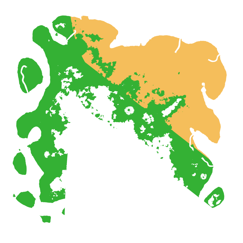 Biome Rust Map: Procedural Map, Size: 4100, Seed: 821096118