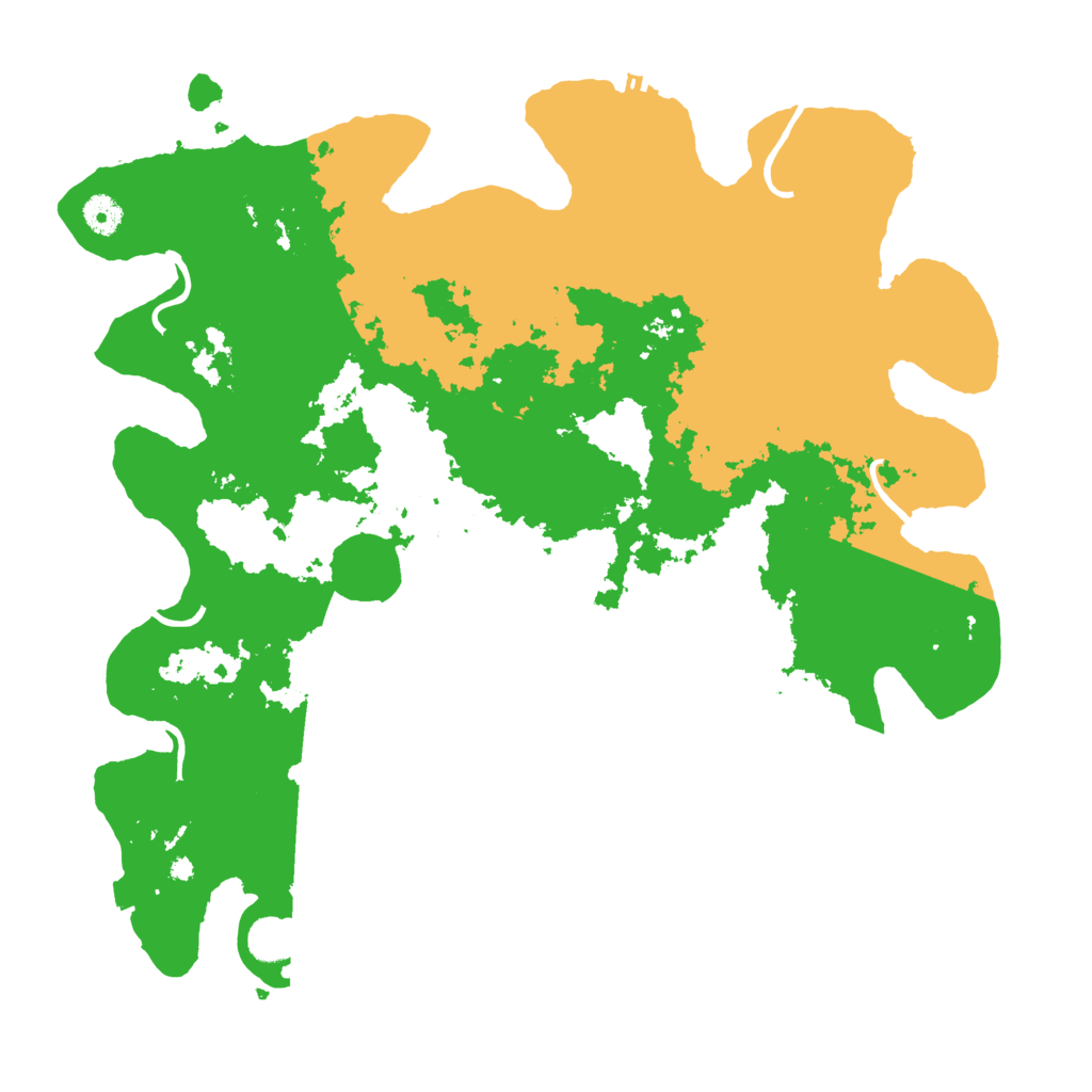 Biome Rust Map: Procedural Map, Size: 4250, Seed: 684306102