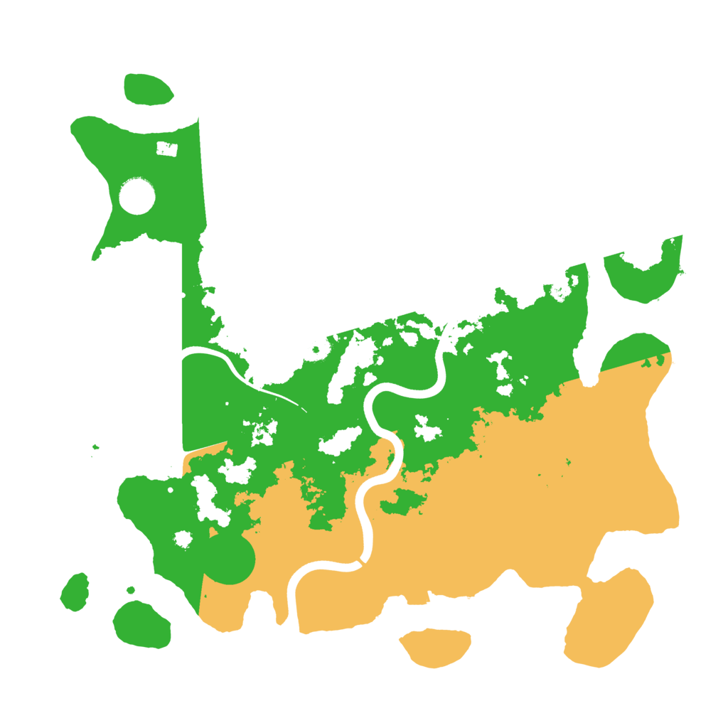 Biome Rust Map: Procedural Map, Size: 3750, Seed: 148675312