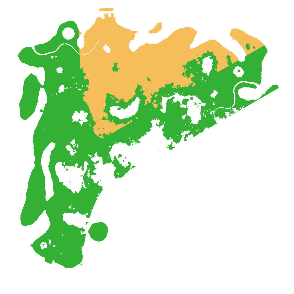 Biome Rust Map: Procedural Map, Size: 4250, Seed: 1984320168