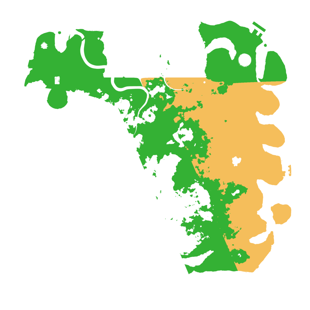 Biome Rust Map: Procedural Map, Size: 4250, Seed: 1081988974