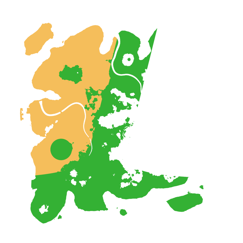 Biome Rust Map: Procedural Map, Size: 3000, Seed: 1077888534