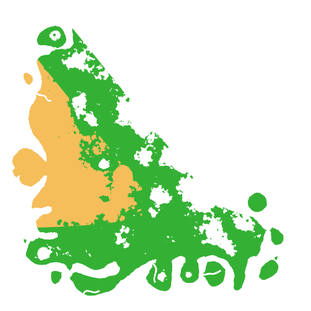 Biome Rust Map: Procedural Map, Size: 4500, Seed: 876512