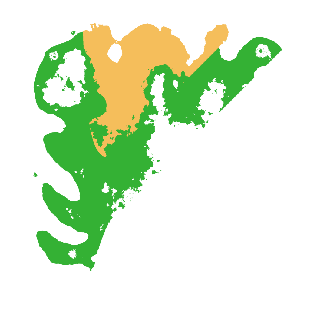 Biome Rust Map: Procedural Map, Size: 3500, Seed: 720691595