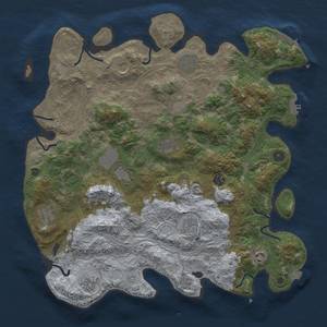 Thumbnail Rust Map: Procedural Map, Size: 4250, Seed: 1796861293, 19 Monuments