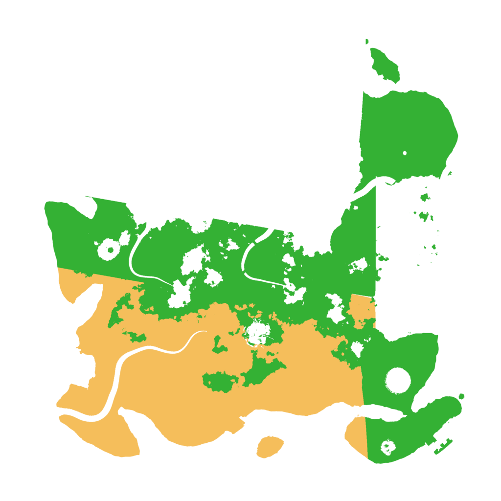 Biome Rust Map: Procedural Map, Size: 3500, Seed: 1149609029