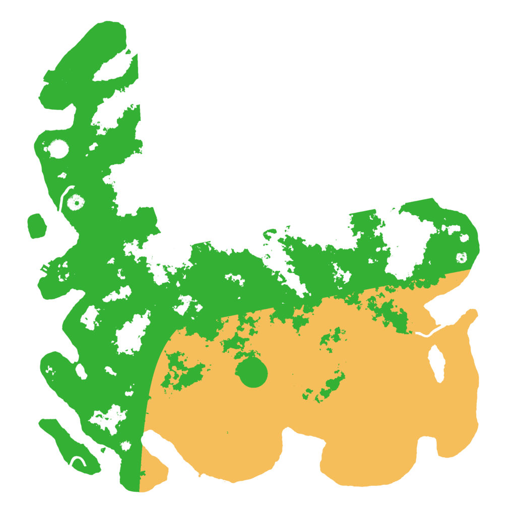 Biome Rust Map: Procedural Map, Size: 4800, Seed: 536