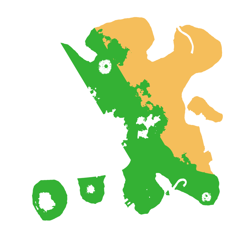 Biome Rust Map: Procedural Map, Size: 2700, Seed: 29882548