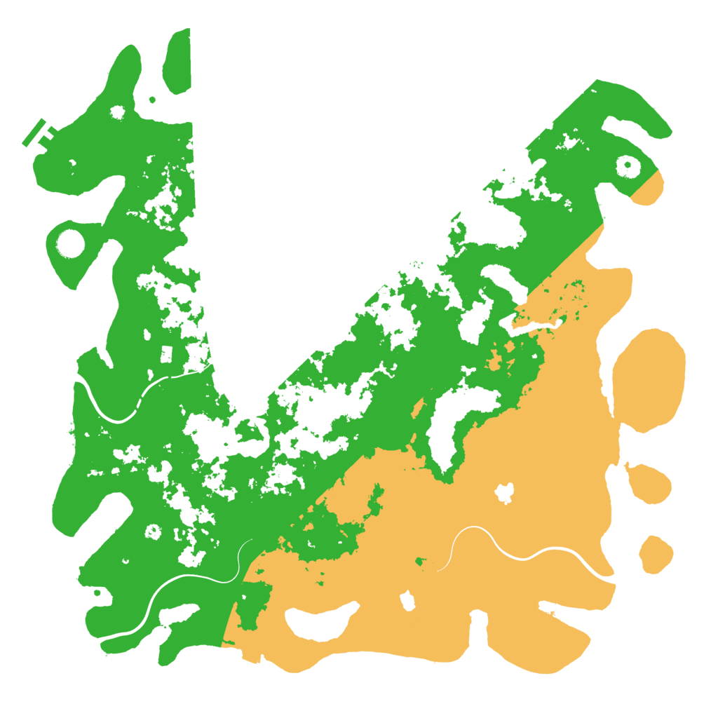 Biome Rust Map: Procedural Map, Size: 4500, Seed: 956913534