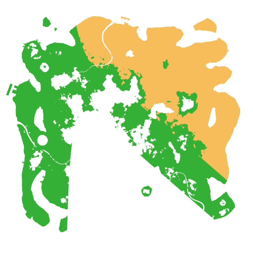 Biome Rust Map: Procedural Map, Size: 4250, Seed: 54331730