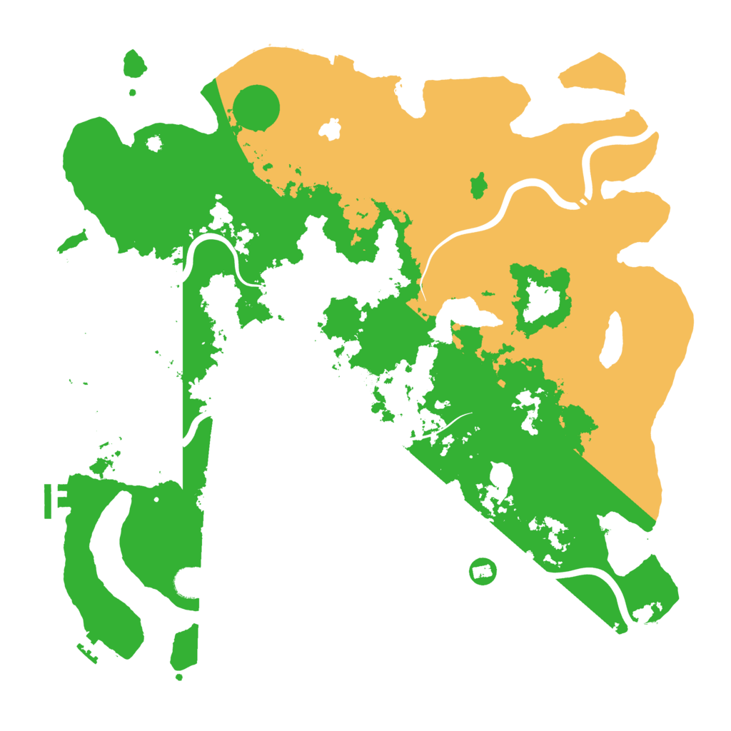 Biome Rust Map: Procedural Map, Size: 4250, Seed: 54331730