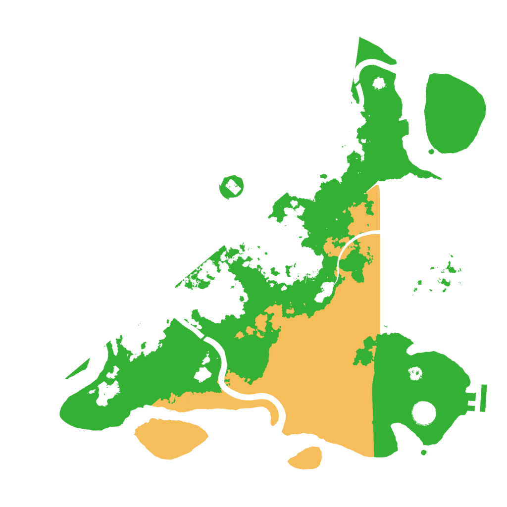 Biome Rust Map: Procedural Map, Size: 3750, Seed: 17082023