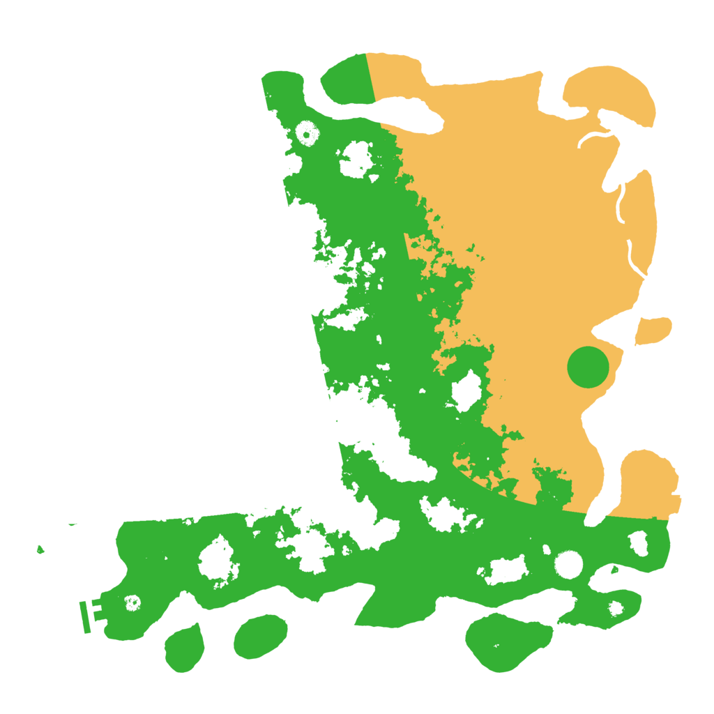 Biome Rust Map: Procedural Map, Size: 4500, Seed: 47369150