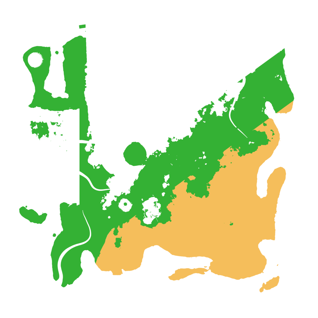 Biome Rust Map: Procedural Map, Size: 3750, Seed: 4968029