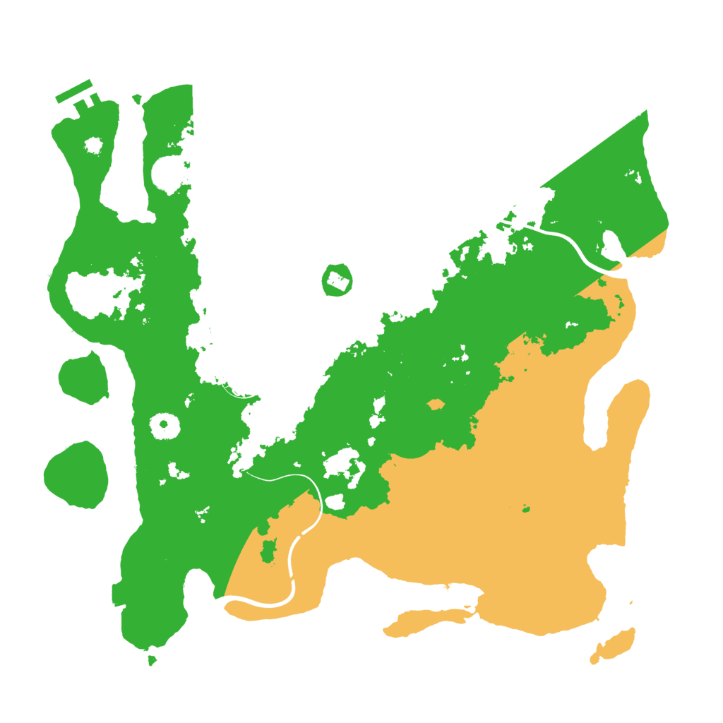 Biome Rust Map: Procedural Map, Size: 3750, Seed: 4968029