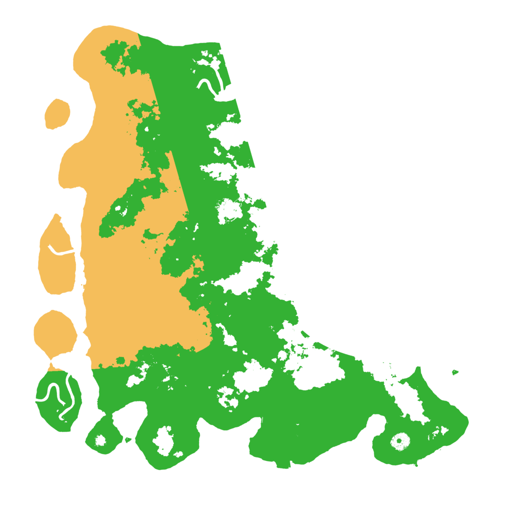 Biome Rust Map: Procedural Map, Size: 4250, Seed: 2024243324