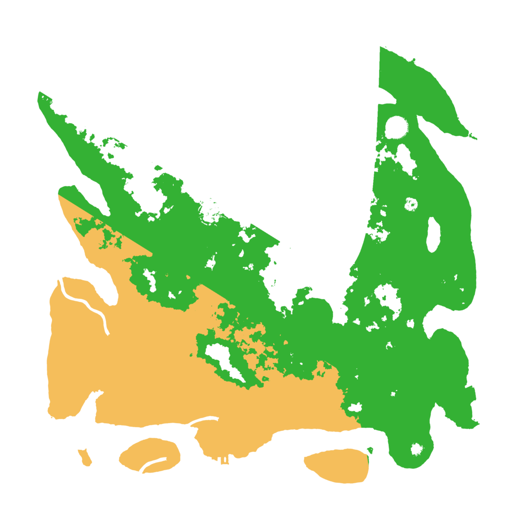 Biome Rust Map: Procedural Map, Size: 4000, Seed: 1881055500