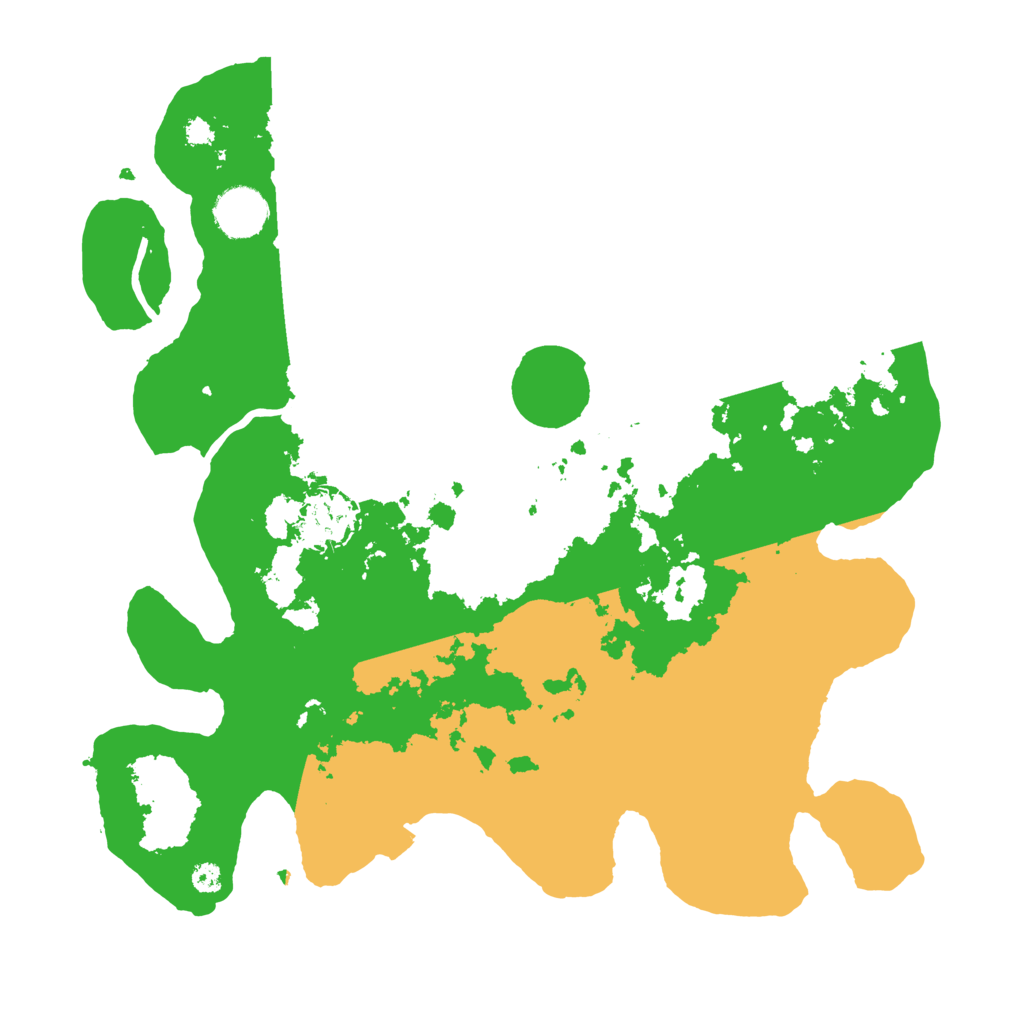 Biome Rust Map: Procedural Map, Size: 3500, Seed: 1092106878