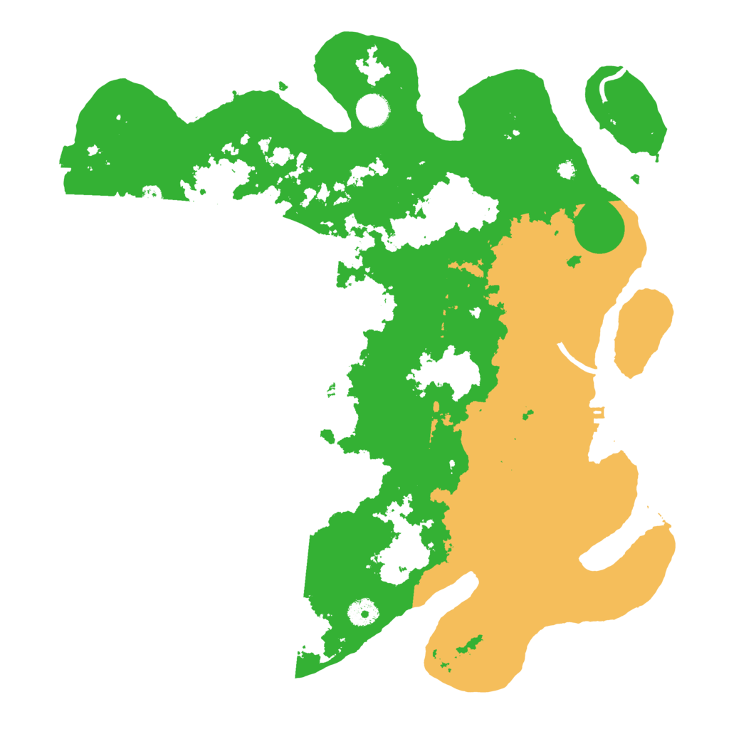 Biome Rust Map: Procedural Map, Size: 3850, Seed: 46120784