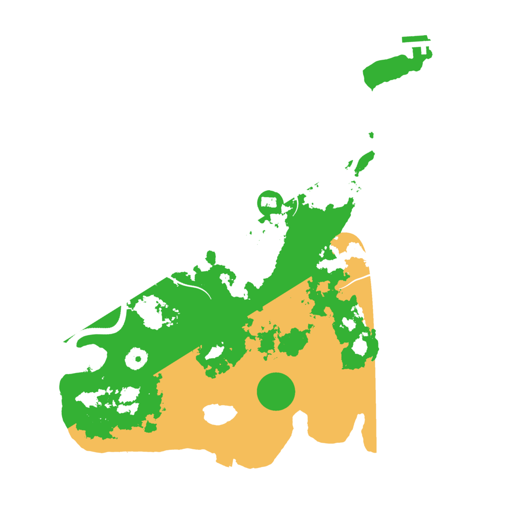 Biome Rust Map: Procedural Map, Size: 3500, Seed: 585104567