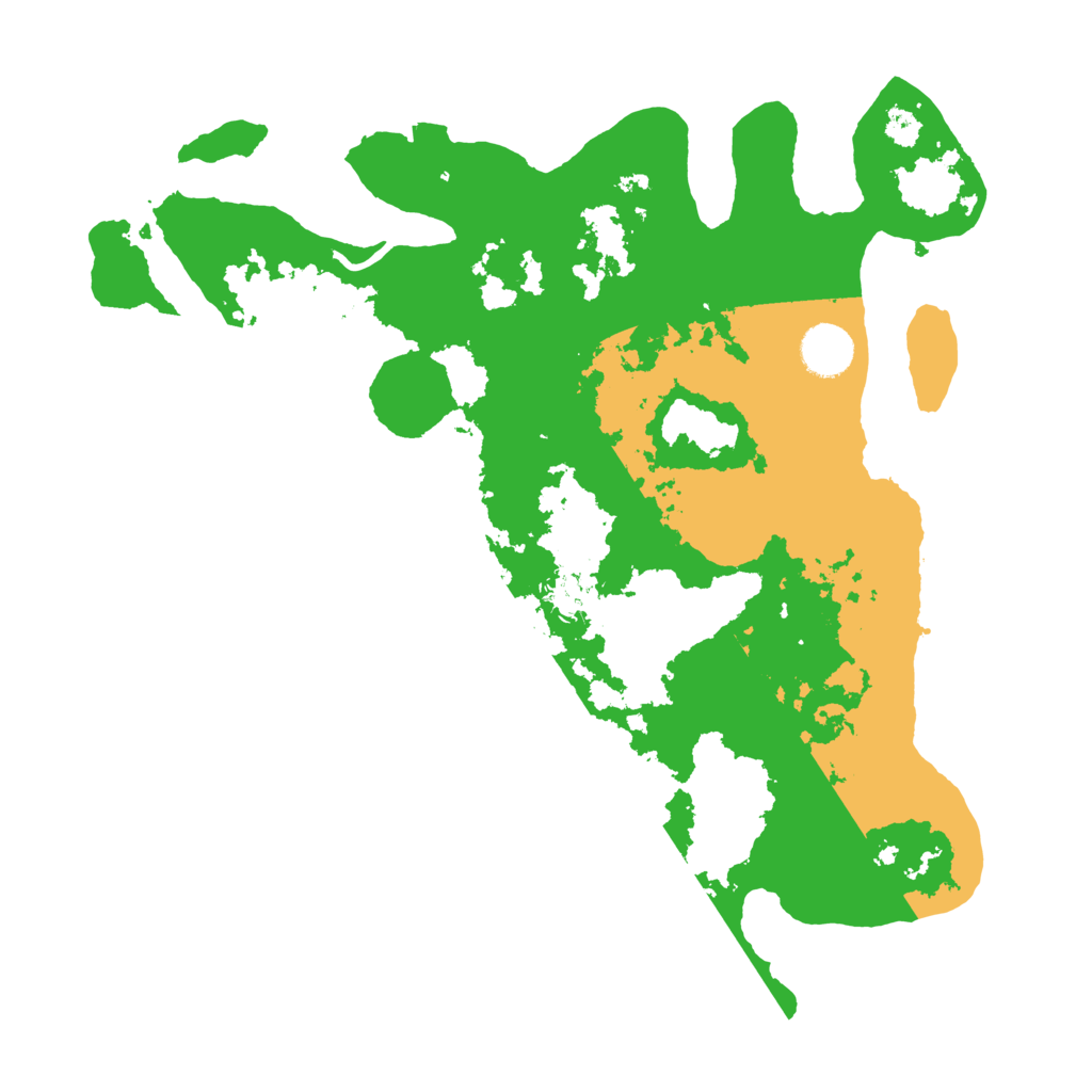 Biome Rust Map: Procedural Map, Size: 3650, Seed: 825506