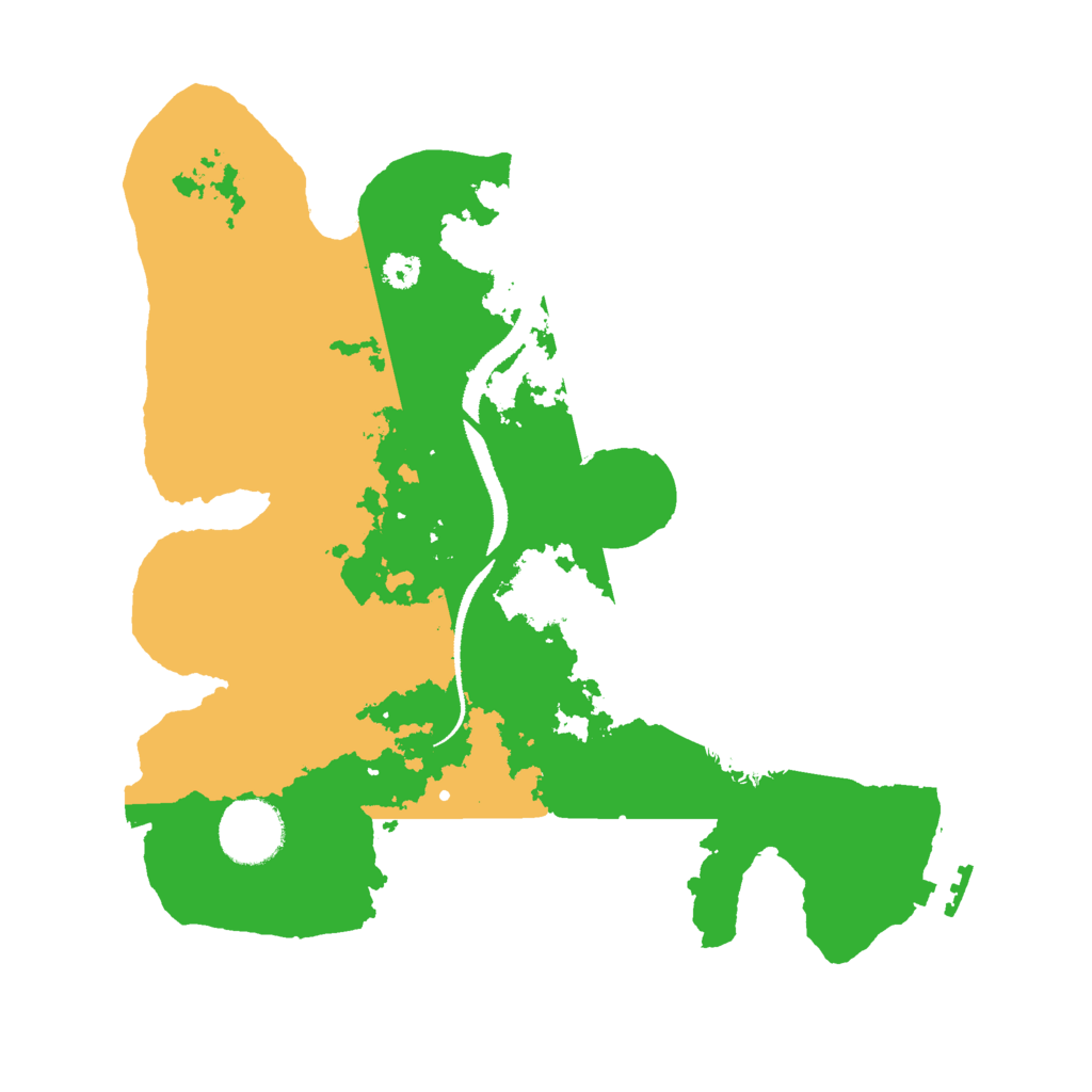 Biome Rust Map: Procedural Map, Size: 3000, Seed: 67100491