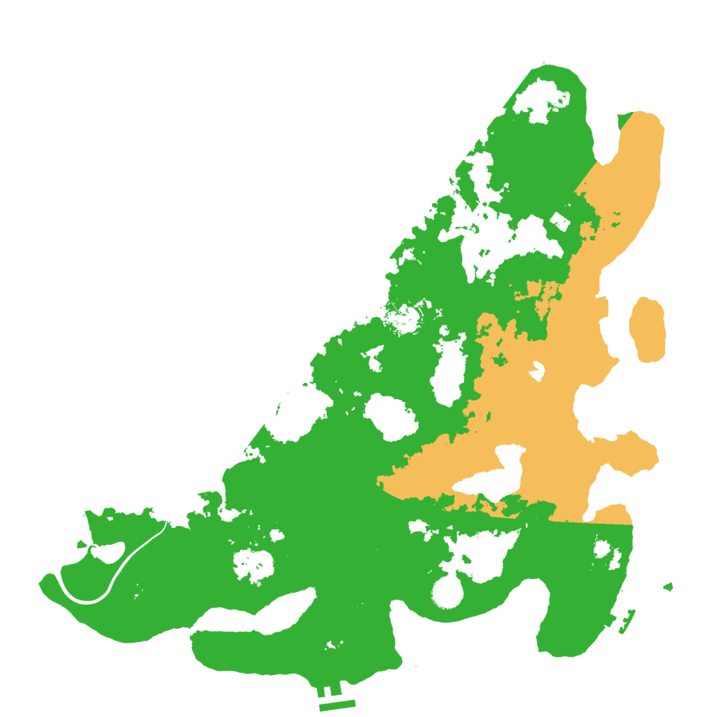 Biome Rust Map: Procedural Map, Size: 4000, Seed: 2061859359