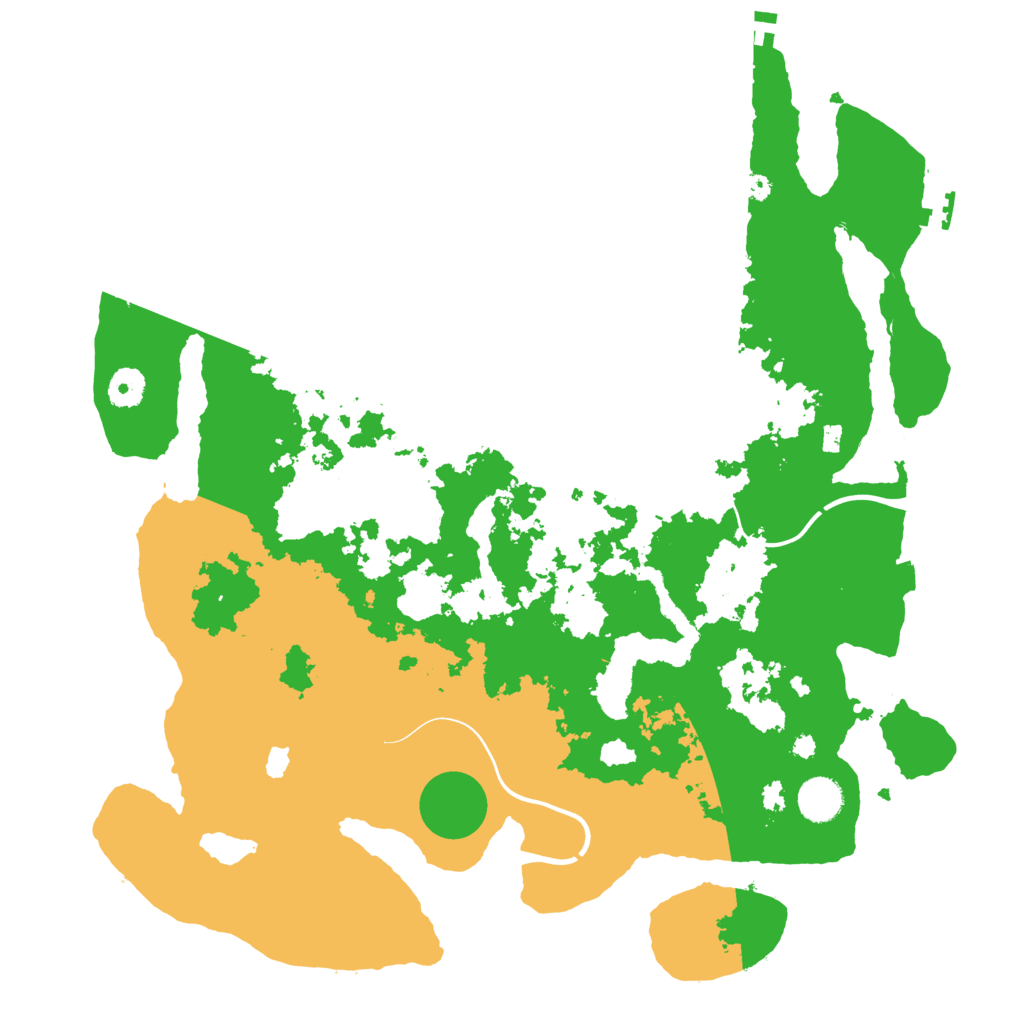 Biome Rust Map: Procedural Map, Size: 4000, Seed: 82488915