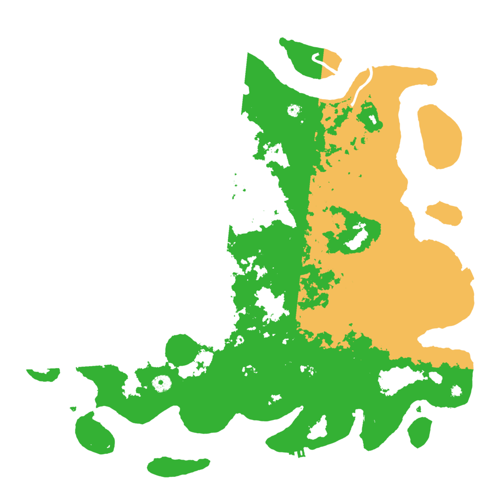 Biome Rust Map: Procedural Map, Size: 4250, Seed: 15662