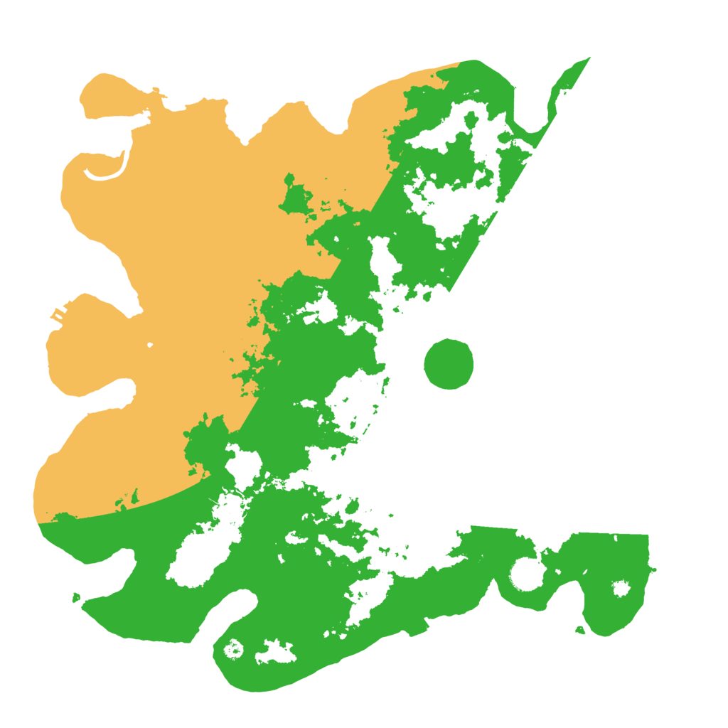 Biome Rust Map: Procedural Map, Size: 3900, Seed: 71507864