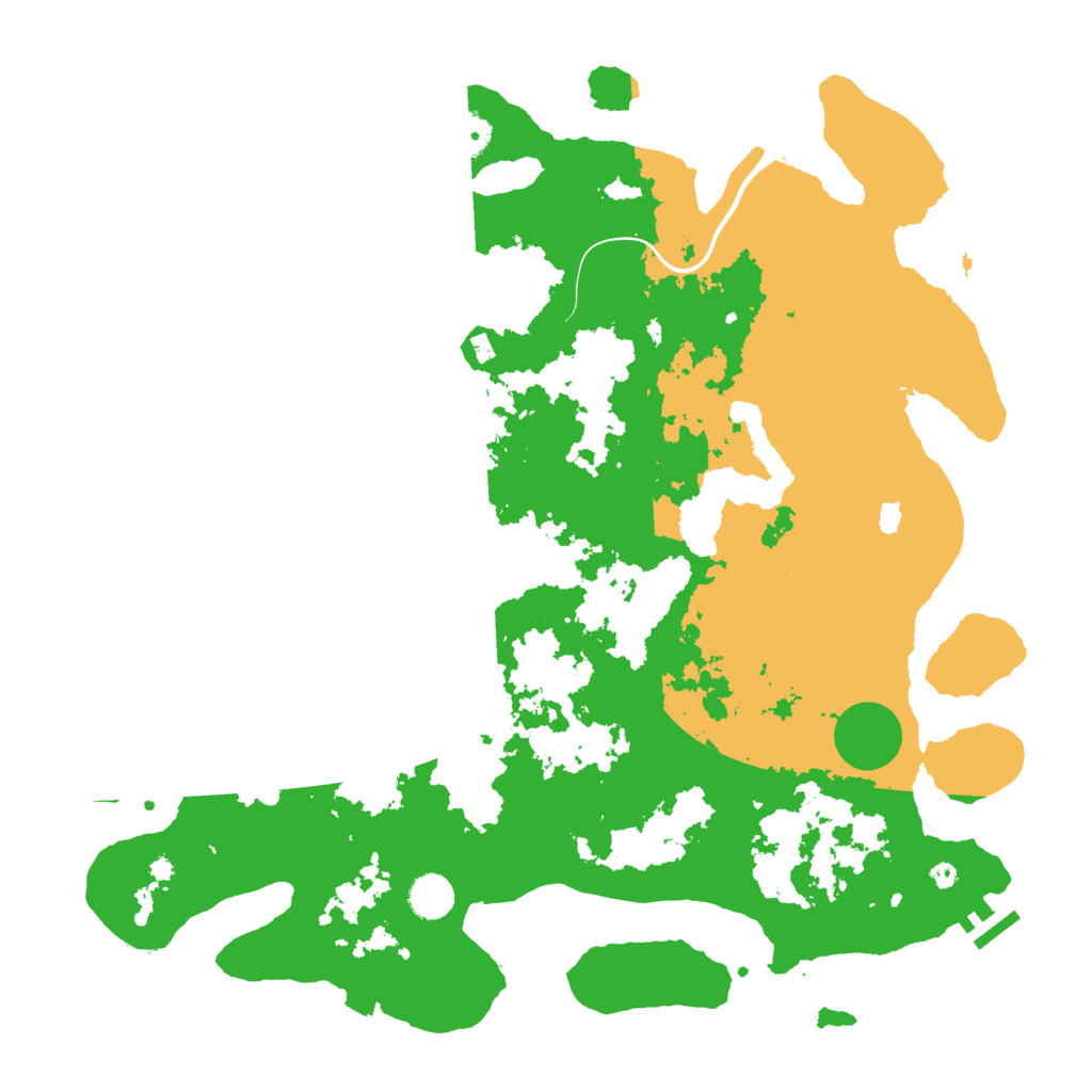 Biome Rust Map: Procedural Map, Size: 4250, Seed: 85135994