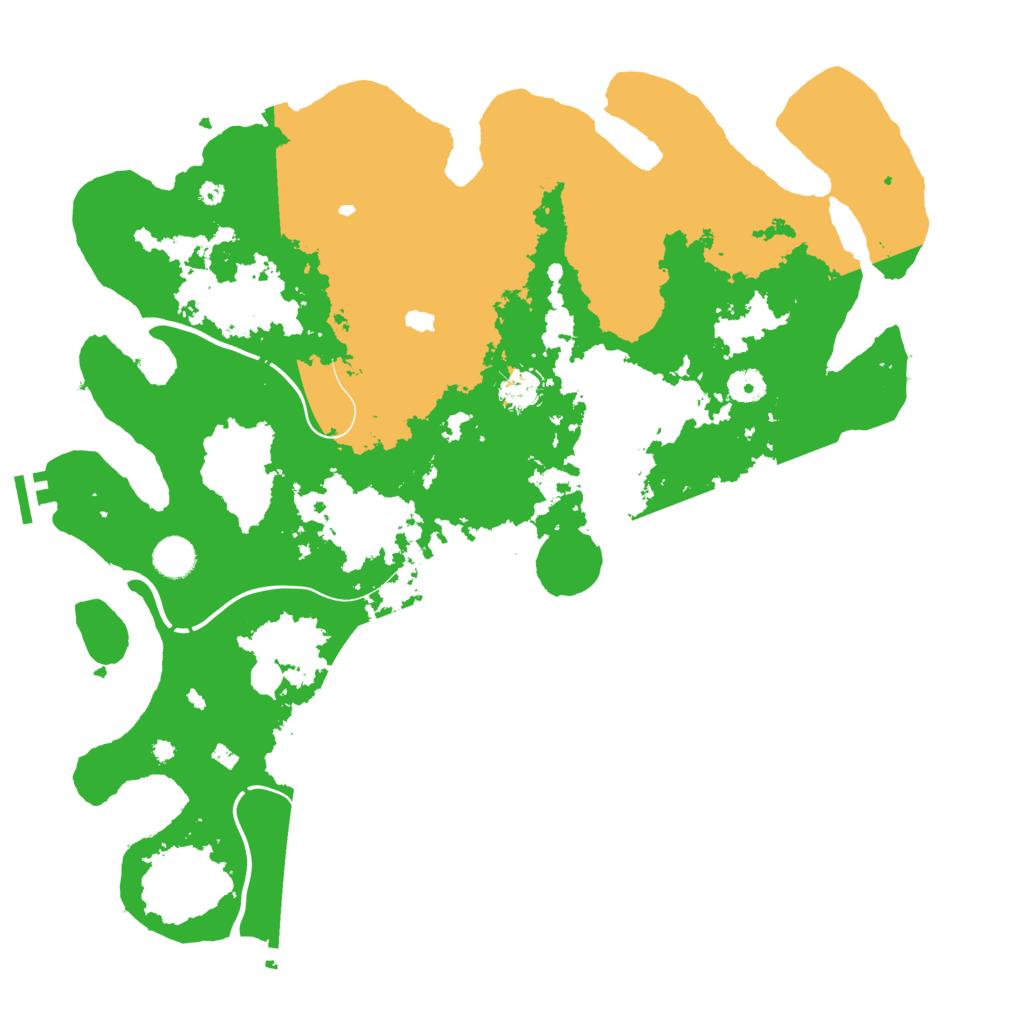 Biome Rust Map: Procedural Map, Size: 4250, Seed: 722794936