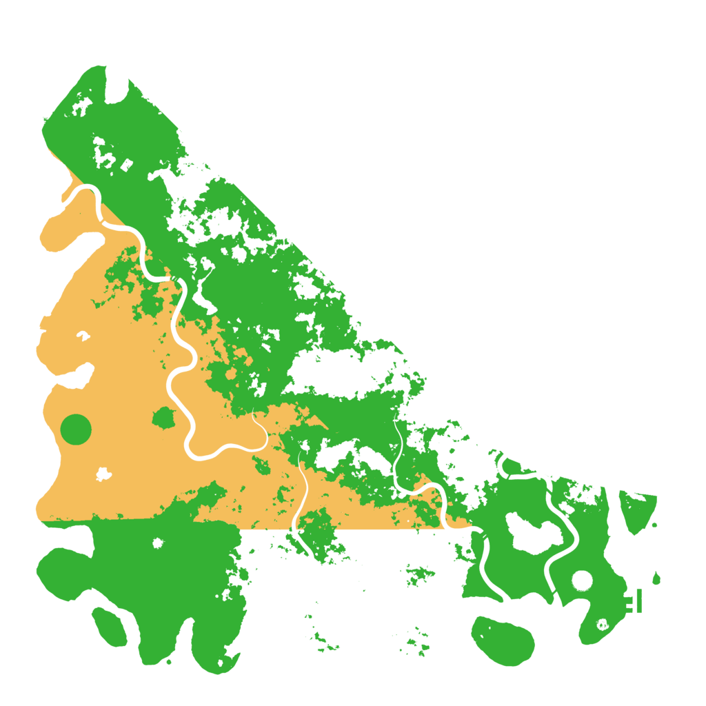 Biome Rust Map: Procedural Map, Size: 6000, Seed: 1114257
