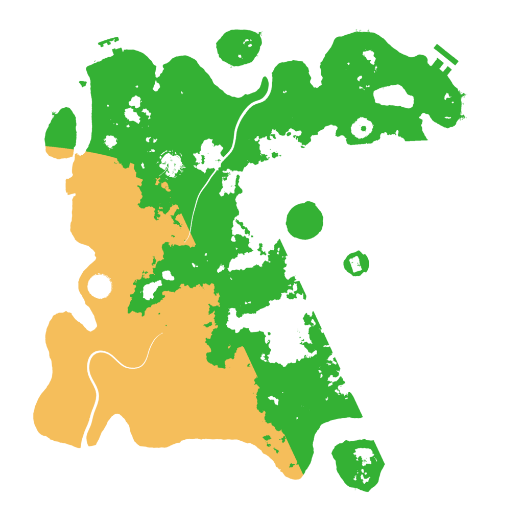 Biome Rust Map: Procedural Map, Size: 3800, Seed: 78754694
