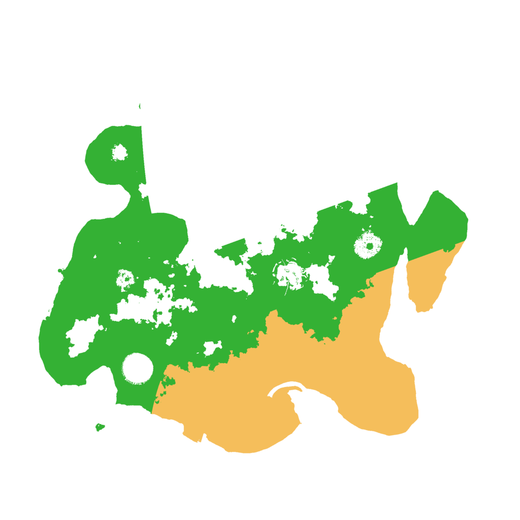 Biome Rust Map: Procedural Map, Size: 3000, Seed: 2075611889
