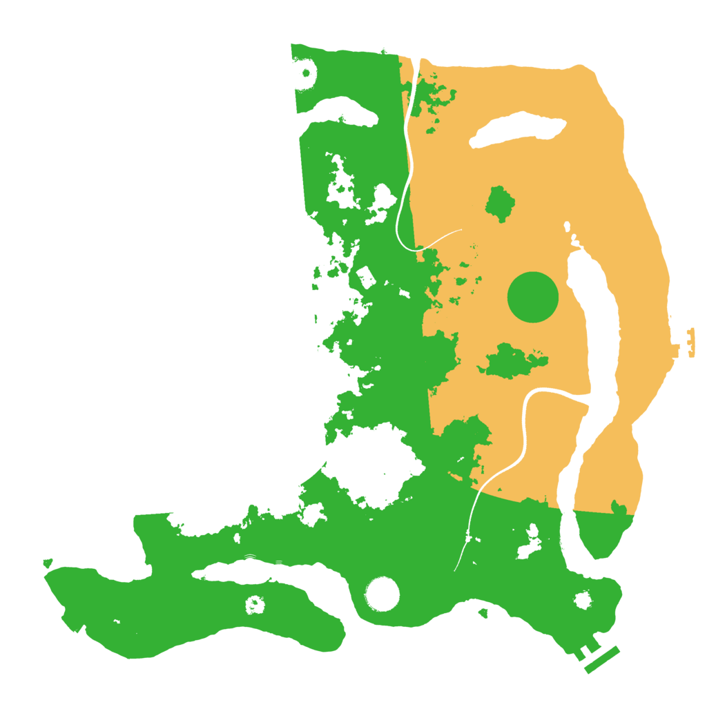 Biome Rust Map: Procedural Map, Size: 3644, Seed: 1441133105