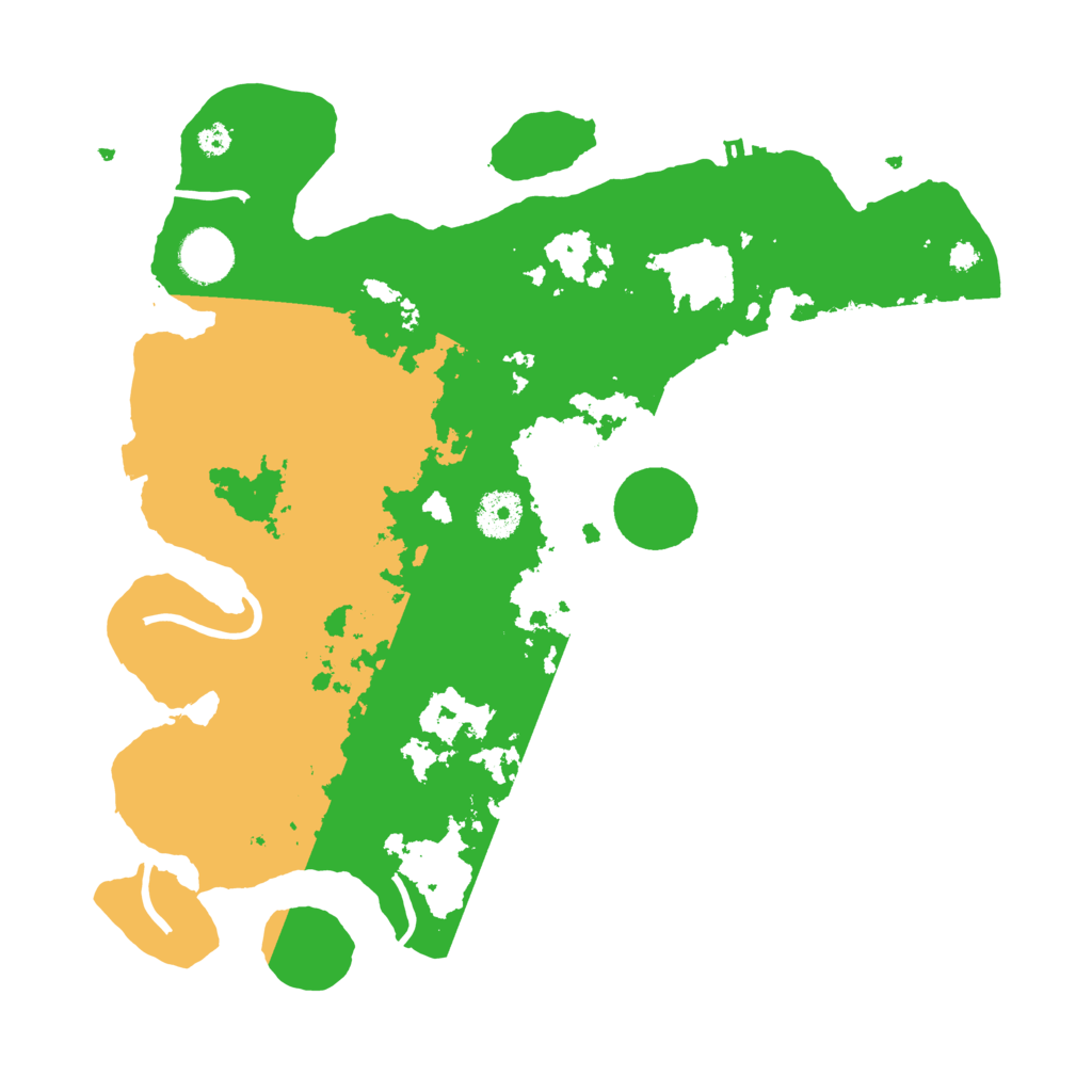 Biome Rust Map: Procedural Map, Size: 3500, Seed: 467045031