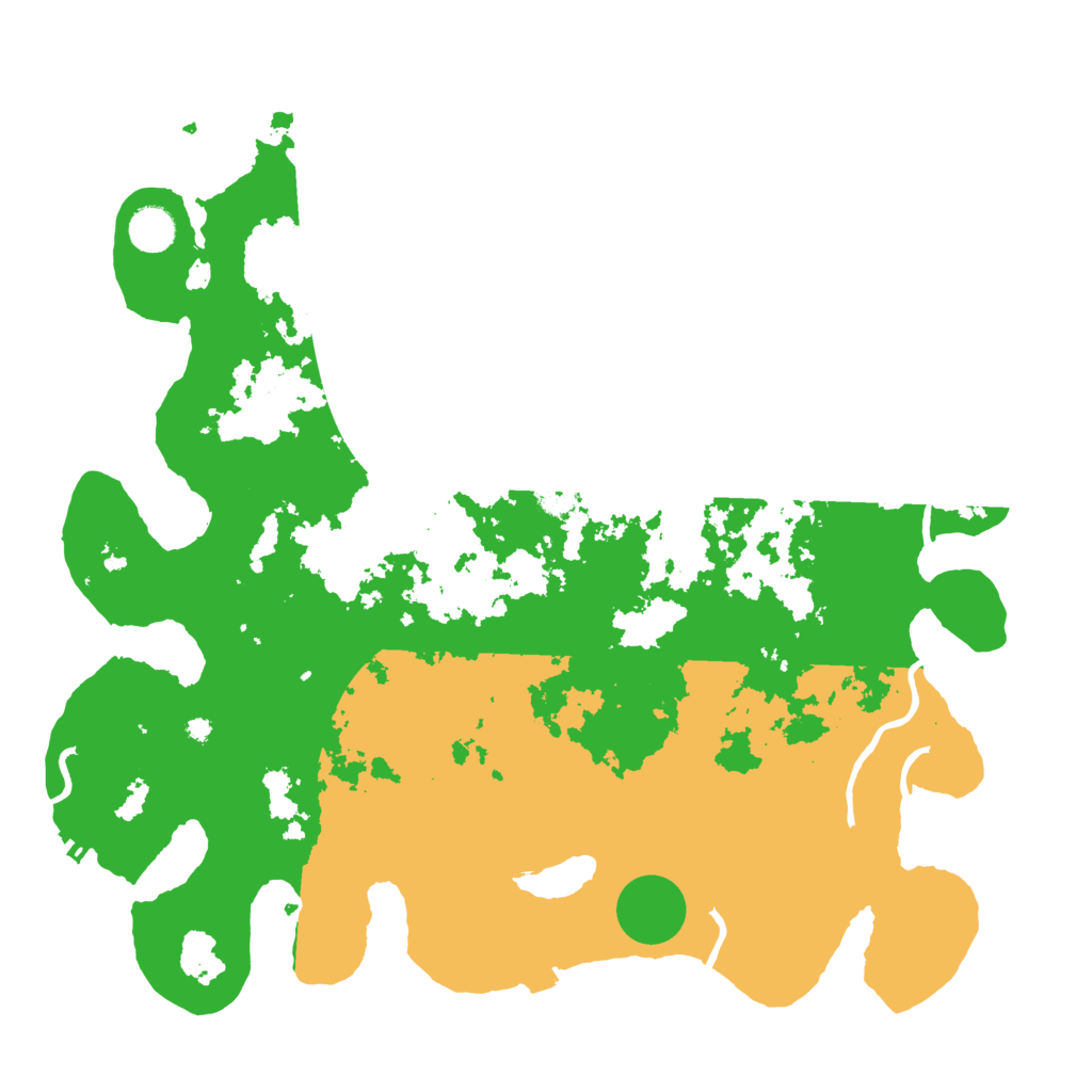 Biome Rust Map: Procedural Map, Size: 4156, Seed: 1455