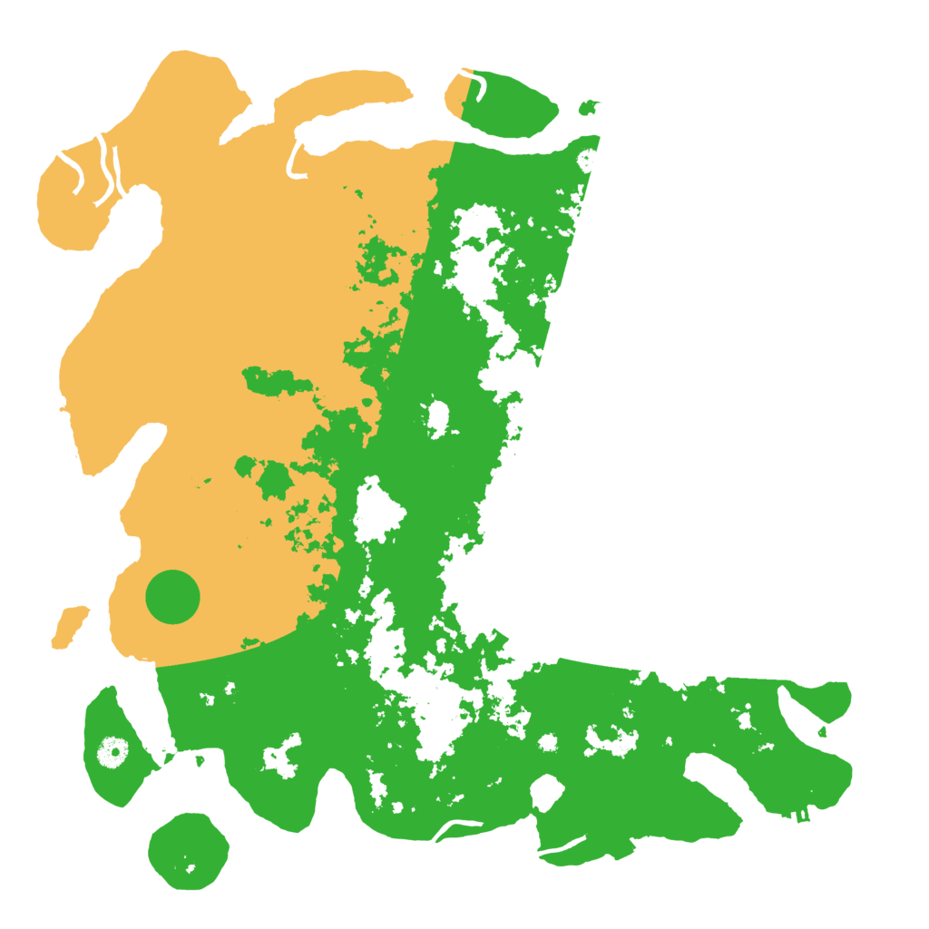 Biome Rust Map: Procedural Map, Size: 4500, Seed: 1711120782