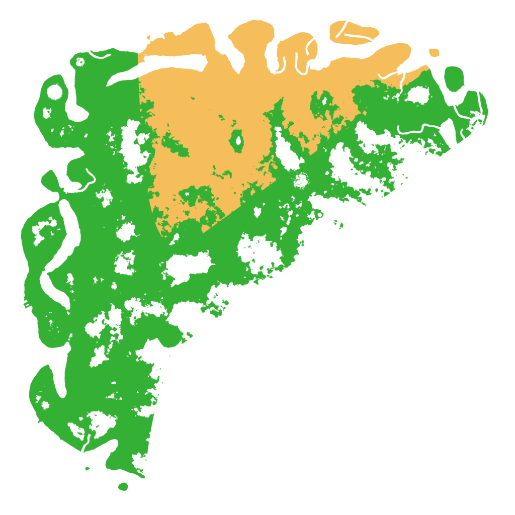 Biome Rust Map: Procedural Map, Size: 6000, Seed: 645570833