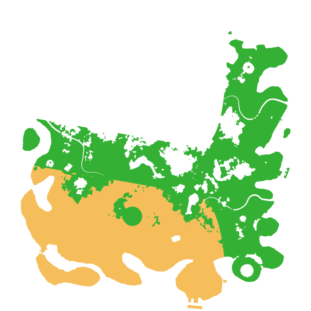 Biome Rust Map: Procedural Map, Size: 4250, Seed: 320543677