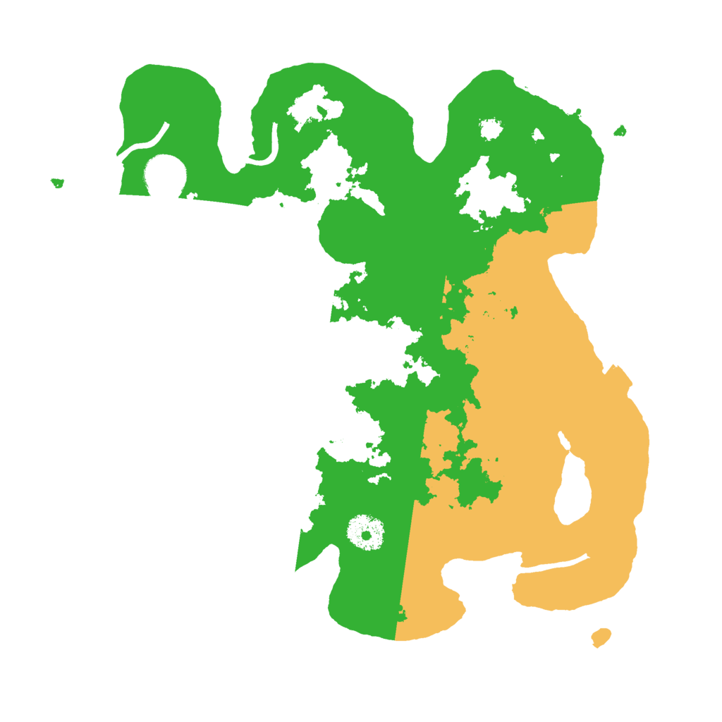 Biome Rust Map: Procedural Map, Size: 3000, Seed: 1464851311