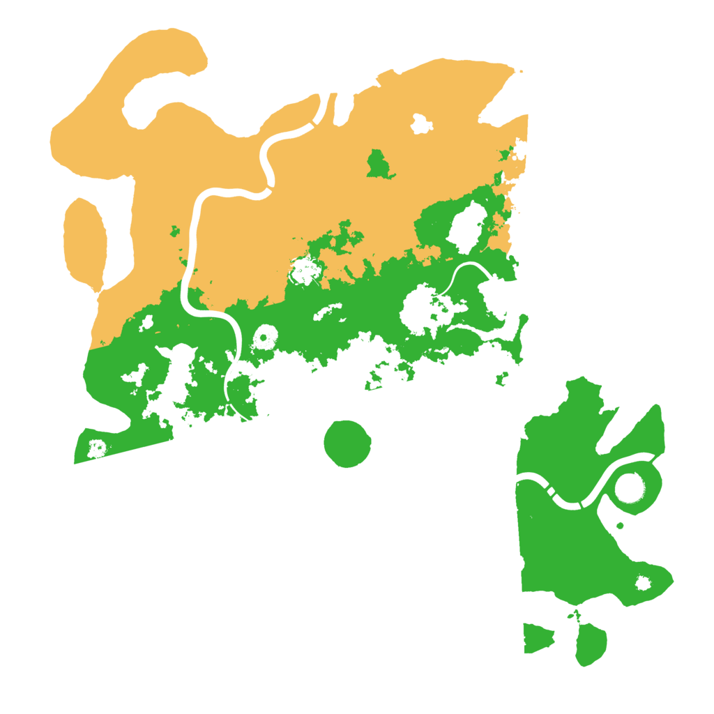 Biome Rust Map: Procedural Map, Size: 4250, Seed: 1246386143