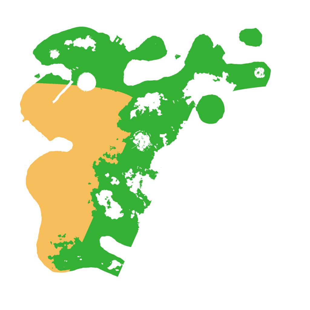 Biome Rust Map: Procedural Map, Size: 3000, Seed: 11812