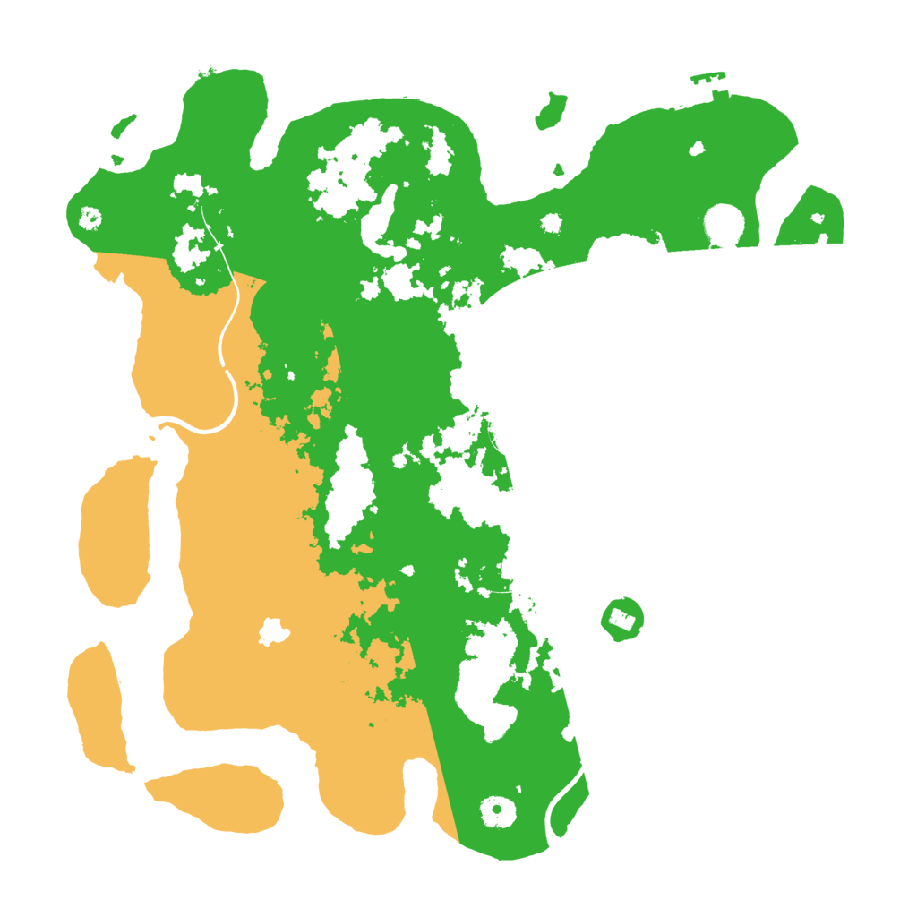 Biome Rust Map: Procedural Map, Size: 4000, Seed: 1131910145
