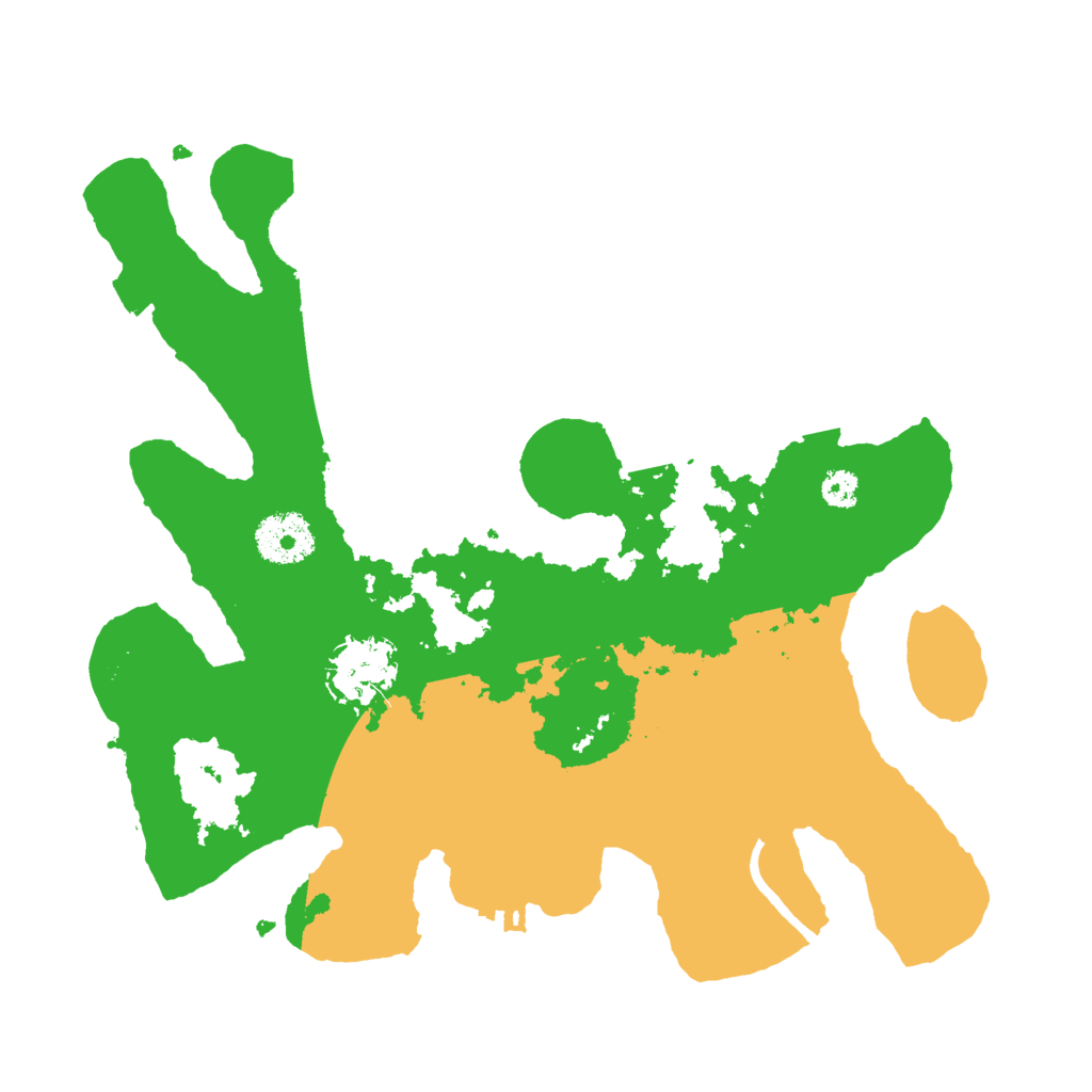 Biome Rust Map: Procedural Map, Size: 3000, Seed: 775137245