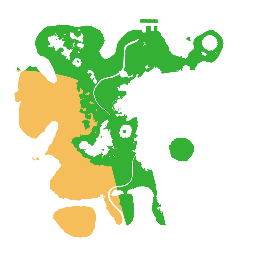 Biome Rust Map: Procedural Map, Size: 3000, Seed: 59876