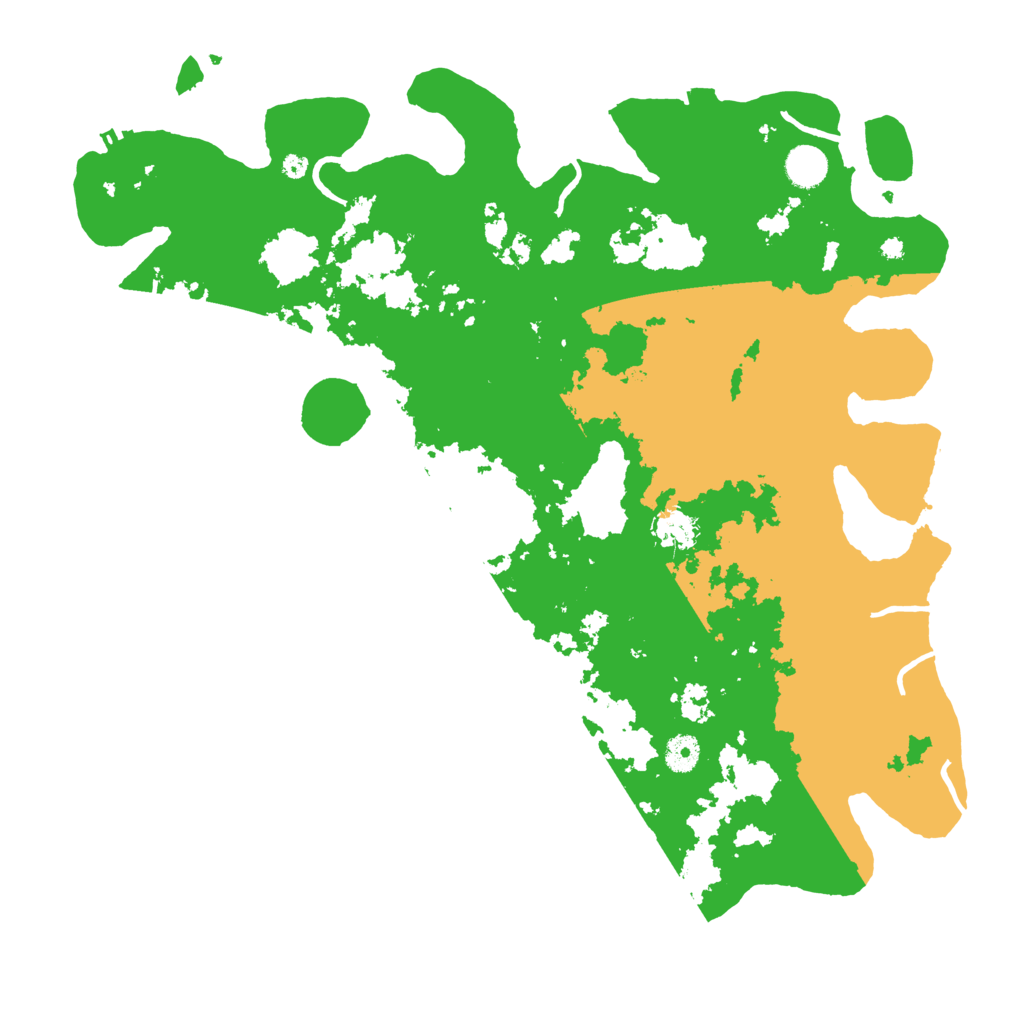 Biome Rust Map: Procedural Map, Size: 4250, Seed: 891872078