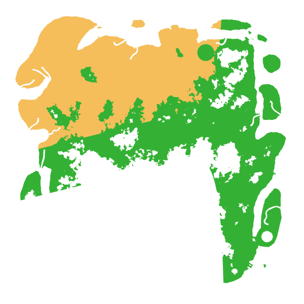 Biome Rust Map: Procedural Map, Size: 4800, Seed: 1792271054